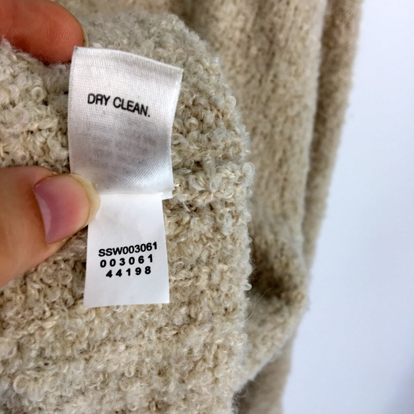 Pure Jill Cream Scoop Neck Wool Sweater - Picture 6 of 8